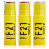 Forever 21 F21 Beauty All Over Sticks, Set of 3 Medium Shades